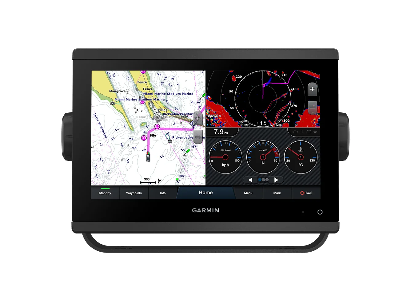 Garmin GPSMAP® 923 Non-Sonar w/Worldwide Basemap