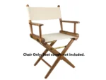 Whitecap Director's Chair w/o Seat Covers - Teak