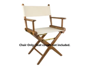 Whitecap Director's Chair w/o Seat Covers - Teak