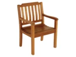 Whitecap Garden Chair w/Arms - Teak