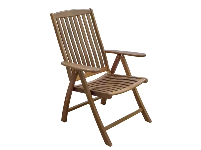 Whitecap Reclining Arm Chair - Teak