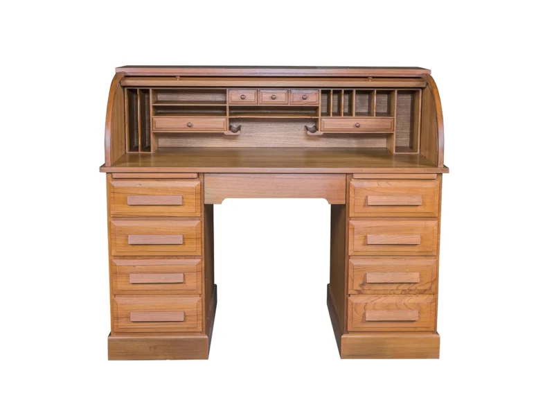 Whitecap Roll Top Desk (Oiled) - Teak