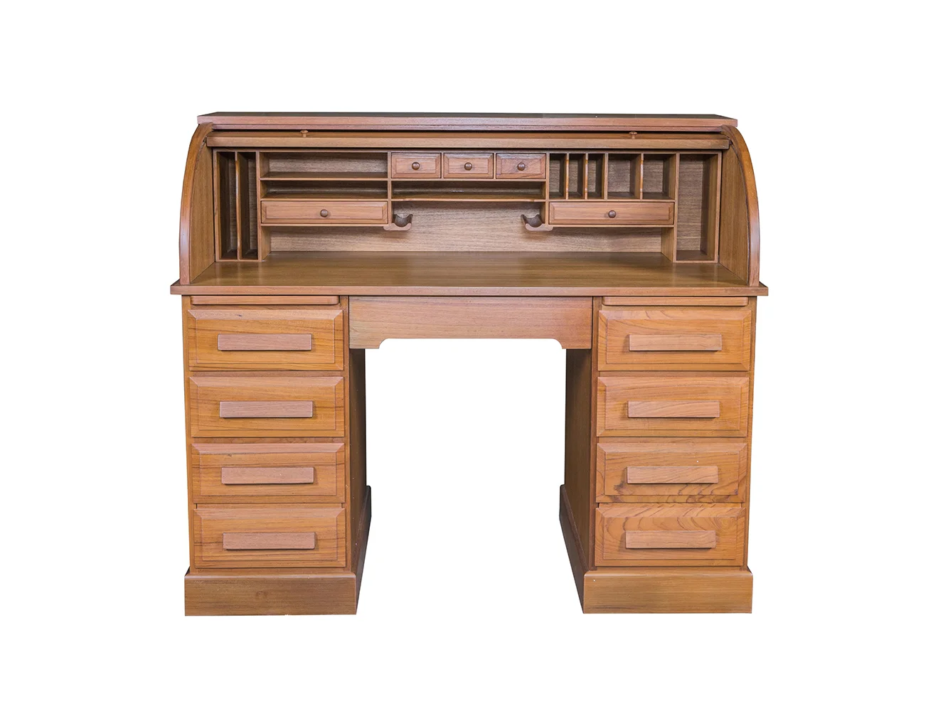 Whitecap Roll Top Desk (Oiled) - Teak