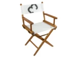 Whitecap Director's Chair w/Sail Cloth Seating - Teak