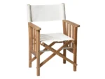 Whitecap Director's Chair II w/Sail Cloth Seating - Teak