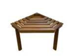 Whitecap Shower/Corner Stool - Teak