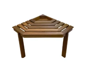 Whitecap Shower/Corner Stool - Teak