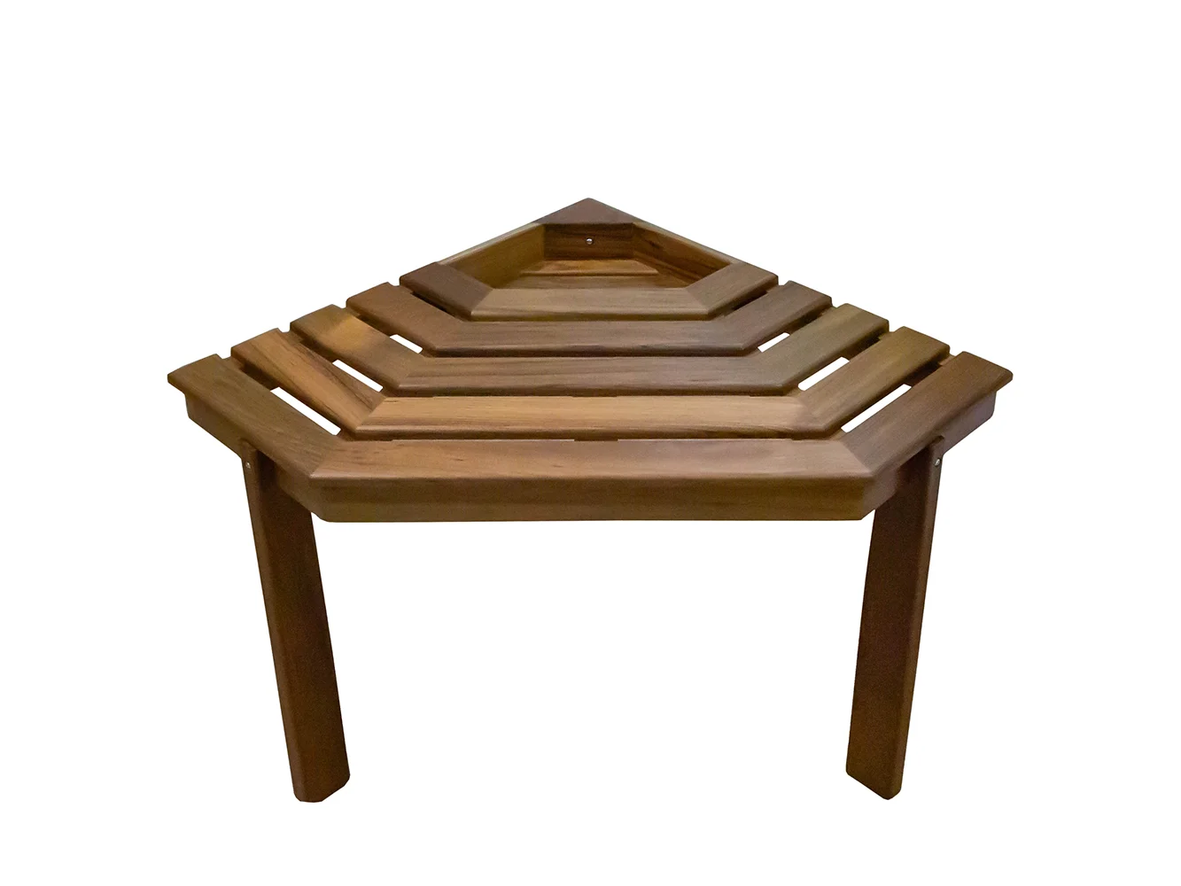 Whitecap Shower/Corner Stool - Teak