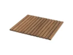 Whitecap Roll-Up Shower Mat - Teak