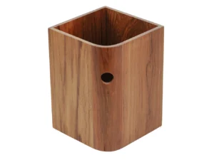 Whitecap EKA Collection Waste Basket - Teak