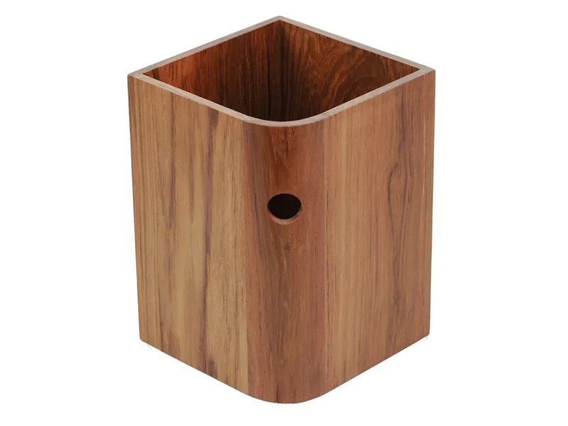 Whitecap EKA Collection Waste Basket - Teak