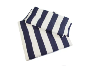 Whitecap Director's Chair II Replacement Seat Cushion Set - Navy & White Stripes