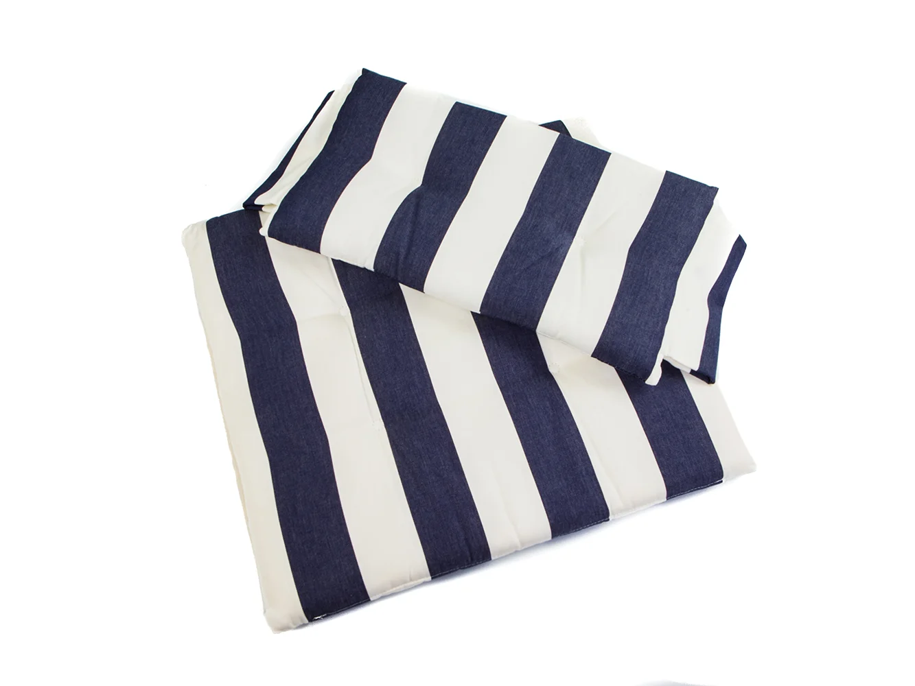 Whitecap Director's Chair II Replacement Seat Cushion Set - Navy & White Stripes