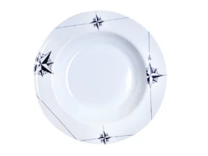 Marine Business Melamine Deep, Round Soup Plate - NORTHWIND - 8.8" Set of 6