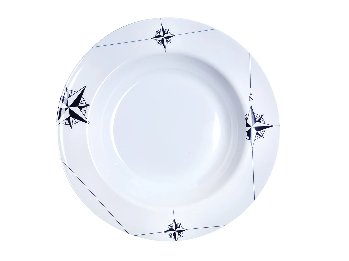 Marine Business Melamine Deep, Round Soup Plate - NORTHWIND - 8.8" Set of 6