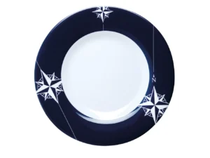 Marine Business Melamine Round Dessert Plate - NORTHWIND - 7" Set of 6