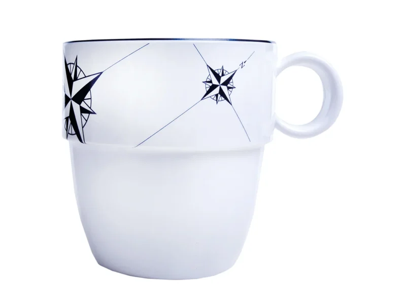 Marine Business Melamine Non-Slip Coffee Mug - NORTHWIND - Set of 6