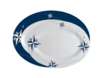 Marine Business Melamine Oval Serving Platters Set - NORTHWIND - Set of 2
