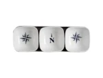 Marine Business Melamine Snack Set - NORTHWIND - Set of 4