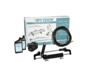 Uflex HYTECH 1.1 Front Mount OB System up to 175HP - Includes UP20 FM Helm, 2qts of Oil, UC95-OBF Cylinder & 40' Tubing