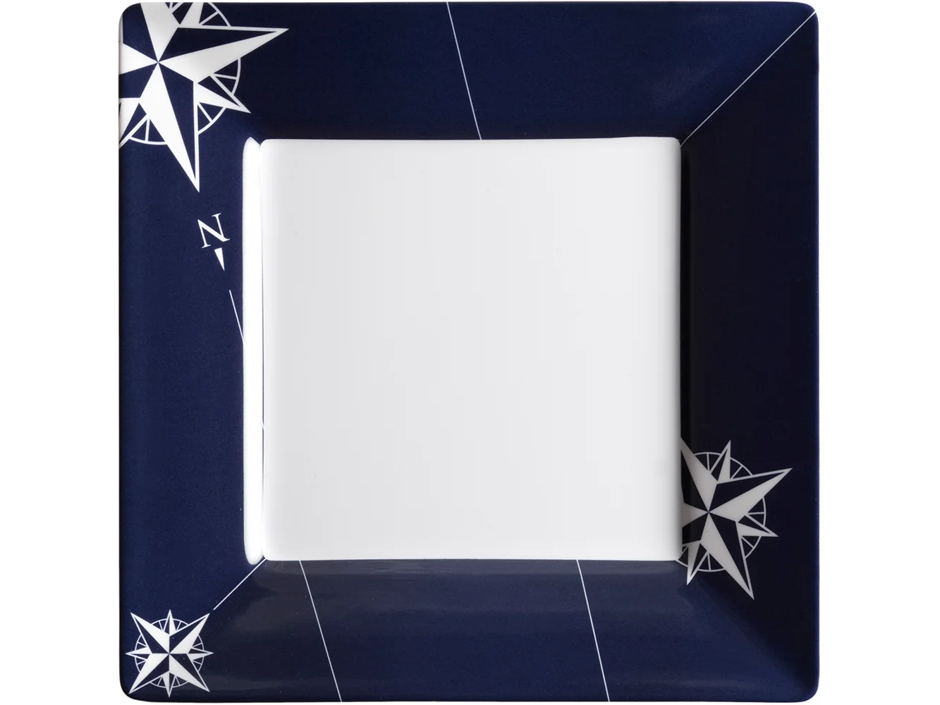 Marine Business Melamine Square Dessert Plate - NORTHWIND - 8.2" Set of 6