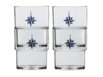 Marine Business Stackable Glass Set - NORTHWIND - Set of 12