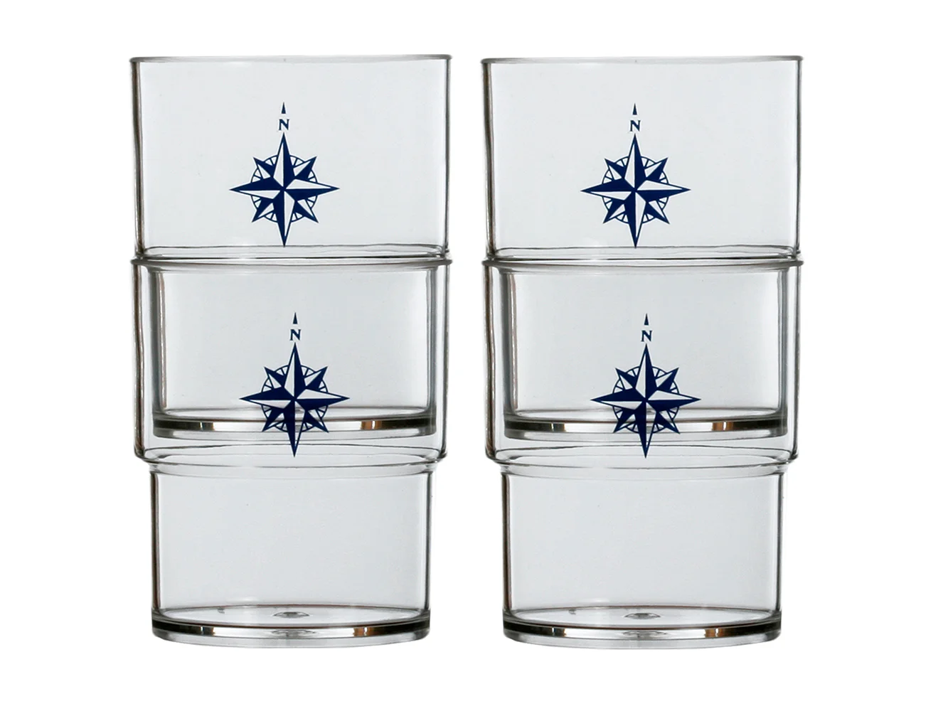 Marine Business Stackable Glass Set - NORTHWIND - Set of 12