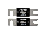 T-Spec V8 Series 250 AMP ANL Fuse - 2 Pack