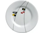 Marine Business Melamine Round Dessert Plate - REGATA - 7" Set of 6