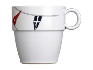 Marine Business Melamine Non-Slip Coffee Mug - REGATA - Set of 6