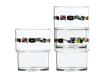 Marine Business Stackable Glass Set - REGATA - Set of 12