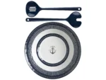Marine Business Melamine Salad Bowl & Servers - SAILOR SOUL
