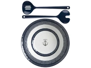 Marine Business Melamine Salad Bowl & Servers - SAILOR SOUL