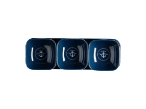 Marine Business Melamine Snack Set - SAILOR SOUL - Set of 4