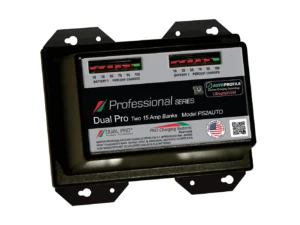 Dual Pro PS2 Auto 15A - 2-Bank Lithium/AGM Battery Charger