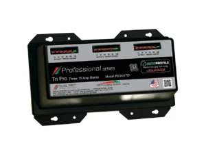Dual Pro PS3 Auto 15A - 3-Bank Lithium/AGM Battery Charger