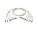T-Spec V10 Series RCA Audio Cable - 6 Channel - 17' (5.18 M)