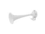 Marinco White Epoxy Coated Single Trumpet Mini Air Horn