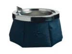 Marine Business Windproof Ashtray w/Lid - Navy Blue