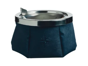 Marine Business Windproof Ashtray w/Lid - Navy Blue