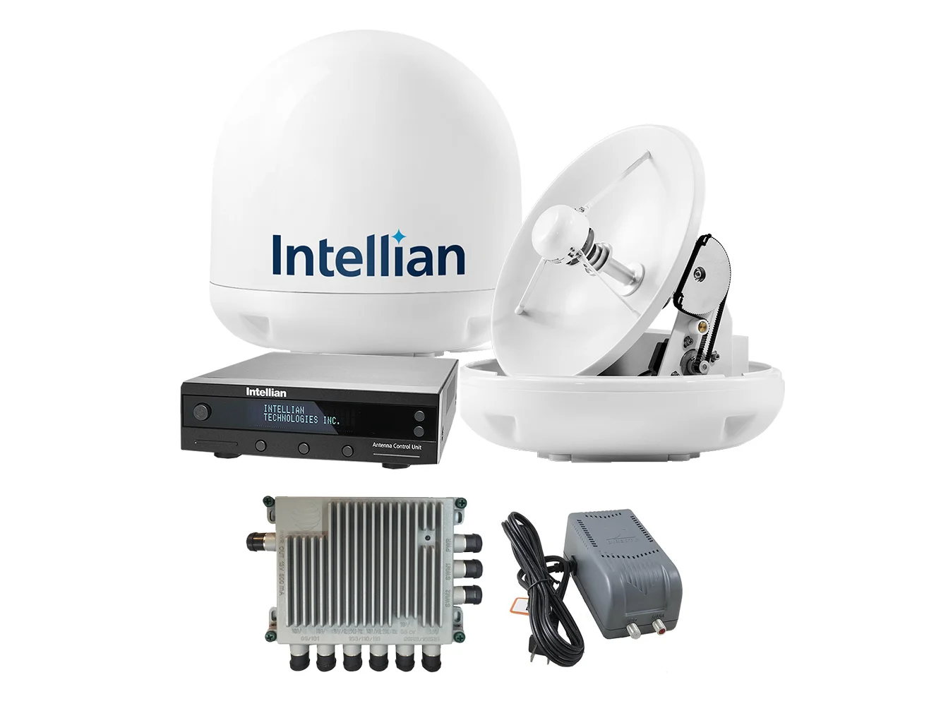 Intellian i3 US System US & Canada TV Antenna System & SWM-30 Kit