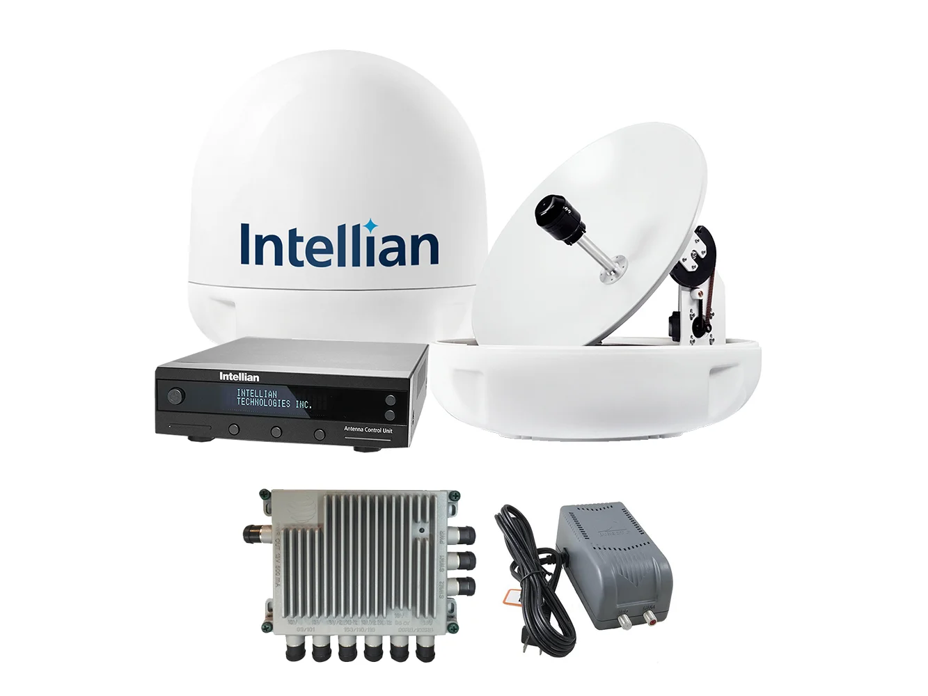 Intellian i5 All-Americas TV Antenna System & SWM-30 Kit
