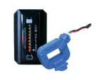Dual Pro Lithium Battery Gauge - Single - Rectangle Vertical Display