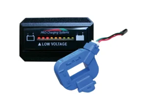 Dual Pro Lithium Battery Gauge - Single - Rectangle Horizontal Display