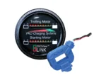 Dual Pro Lithium Battery Gauge - Dual - Round Display