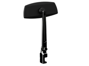 PTM Watersports Pontoon Mirror/Bracket Kit w/VR-100 Pro & PCX-200 (Black)