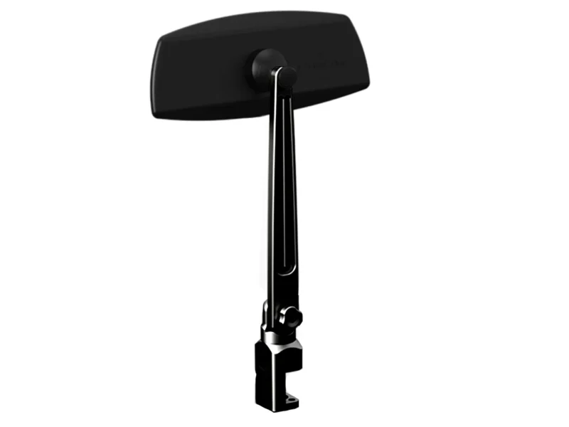 PTM Watersports Pontoon Mirror/Bracket Kit w/VR-100 Pro & PCX-200 (Black)