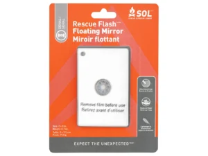 S.O.L. Survive Outdoors Longer Rescue Flash Floating Mirror