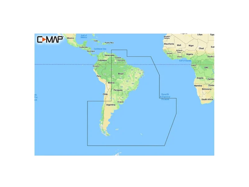 C-MAP REVEAL™ Chart - South America - East Coast