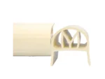 Monarch Nor'Easter M-Fender - 4' - White - 2 x 4 Mounting